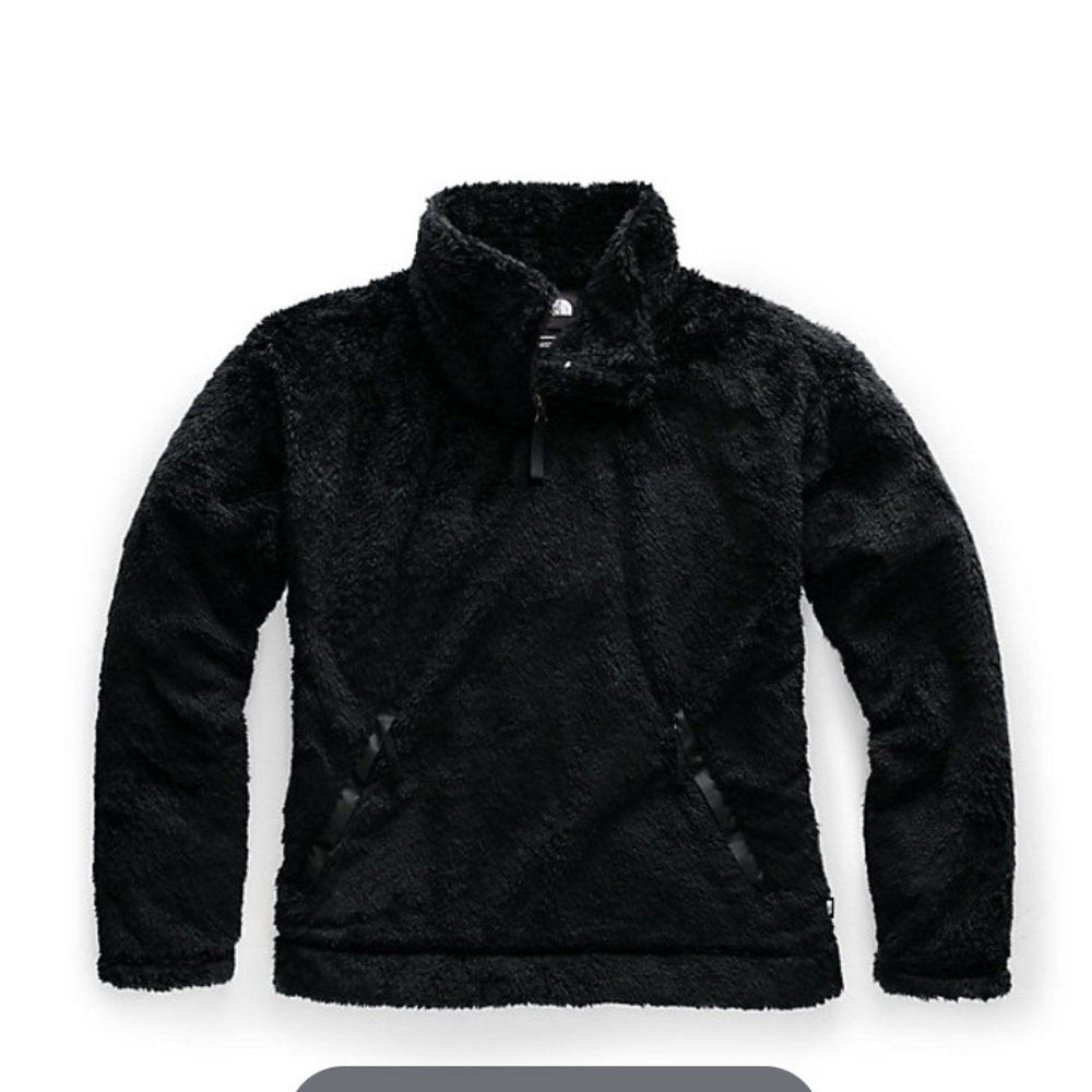 The North Face fuzzy pullover